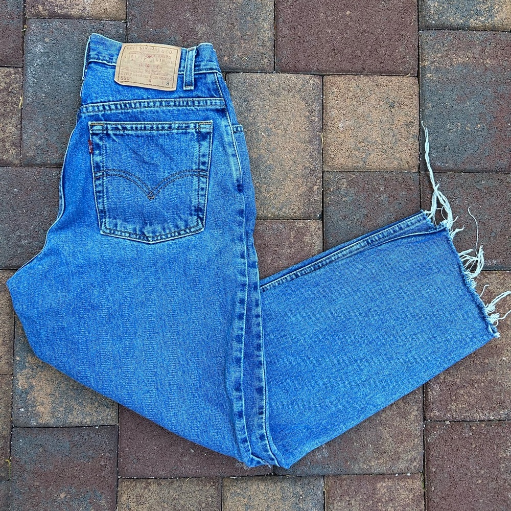 Vintage Levi’s High Waist Straight Leg 550